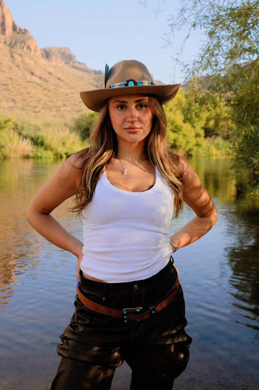 CLASSIC CATTLEMAN IN CAMEL